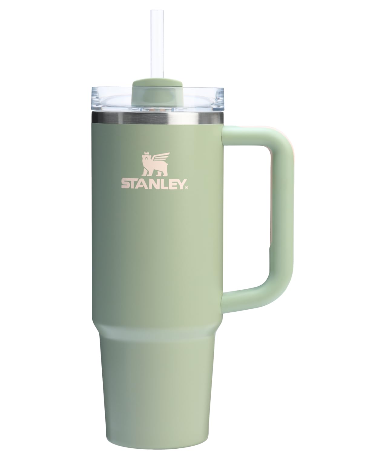 Stanley Quencher H2.0 Tumbler with Handle and Straw 30 oz | Flowstate 3-Position Lid | Cup Holder Compatible for Travel | Insulated Stainless Steel Cup | BPA-Free | Rose Quartz 2.0
