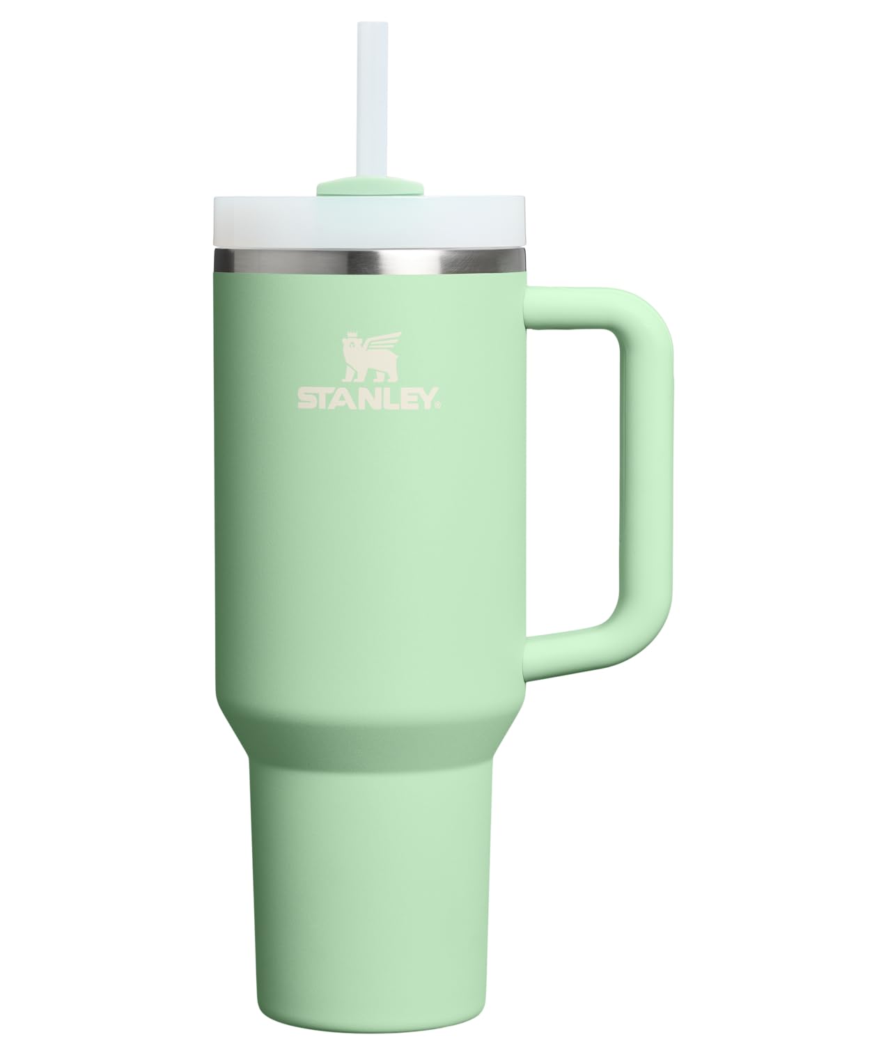 Stanley Quencher H2.0 Tumbler with Handle and Straw 30 oz | Flowstate 3-Position Lid | Cup Holder Compatible for Travel | Insulated Stainless Steel Cup | BPA-Free | Rose Quartz 2.0