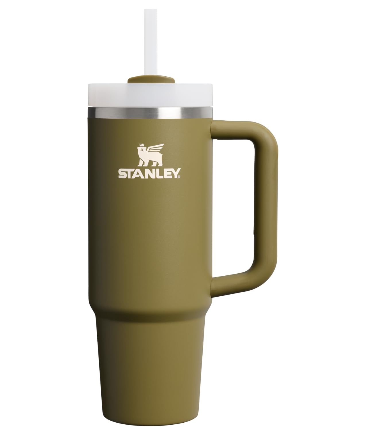 Stanley Quencher H2.0 Tumbler with Handle and Straw 30 oz | Flowstate 3-Position Lid | Cup Holder Compatible for Travel | Insulated Stainless Steel Cup | BPA-Free | Rose Quartz 2.0