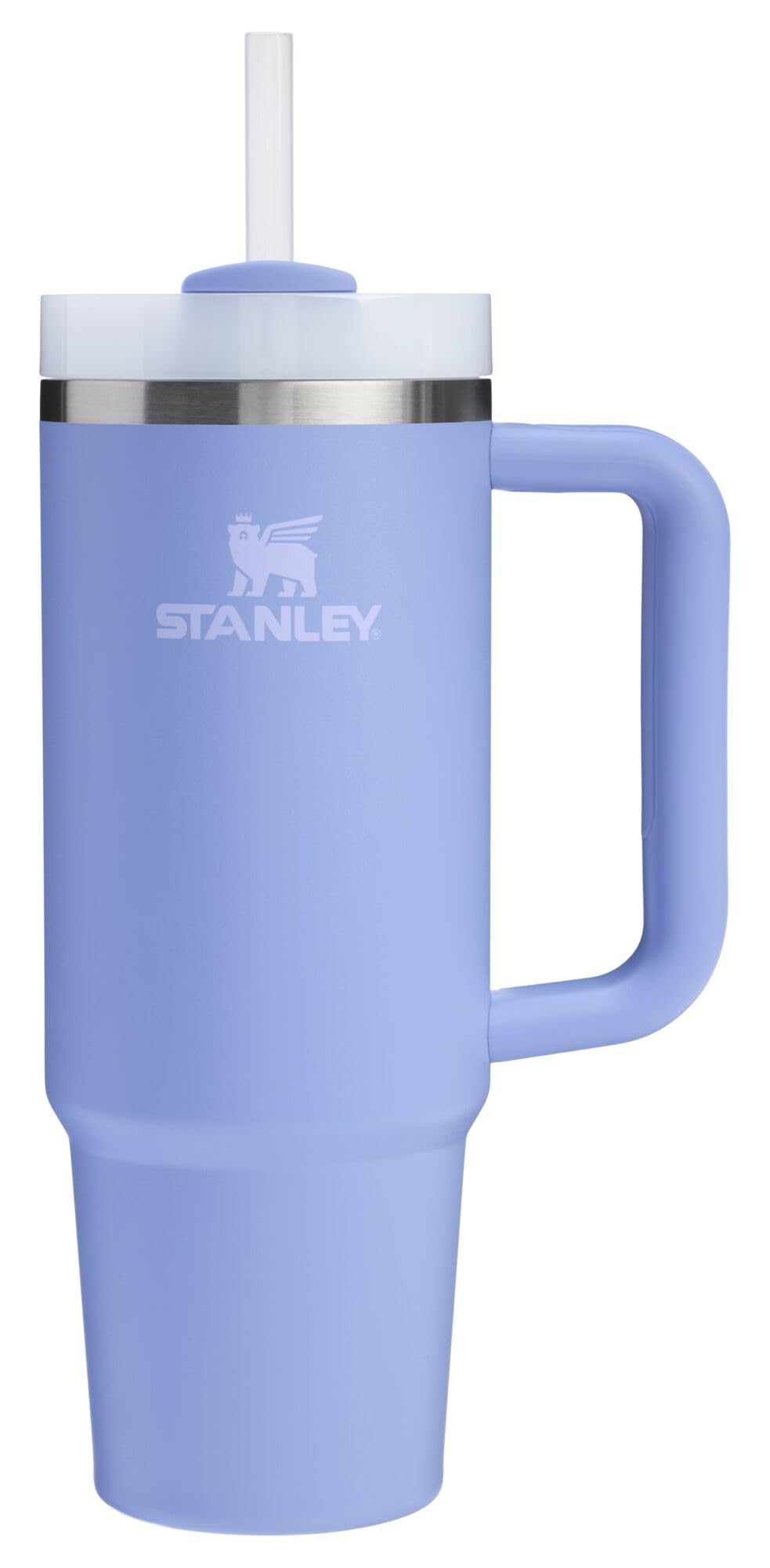 Stanley Quencher H2.0 Tumbler with Handle and Straw 30 oz | Flowstate 3-Position Lid | Cup Holder Compatible for Travel | Insulated Stainless Steel Cup | BPA-Free | Rose Quartz 2.0