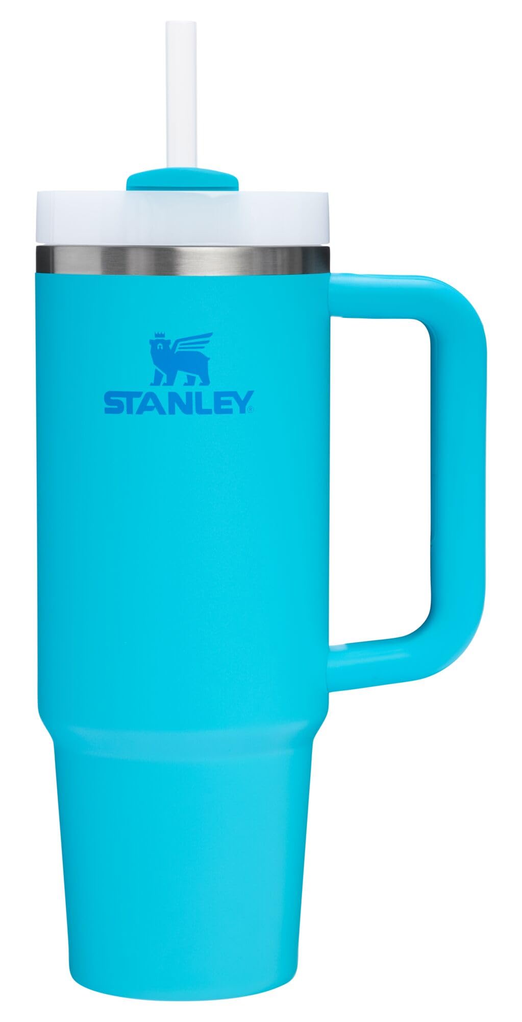 Stanley Quencher H2.0 Tumbler with Handle and Straw 30 oz | Flowstate 3-Position Lid | Cup Holder Compatible for Travel | Insulated Stainless Steel Cup | BPA-Free | Rose Quartz 2.0