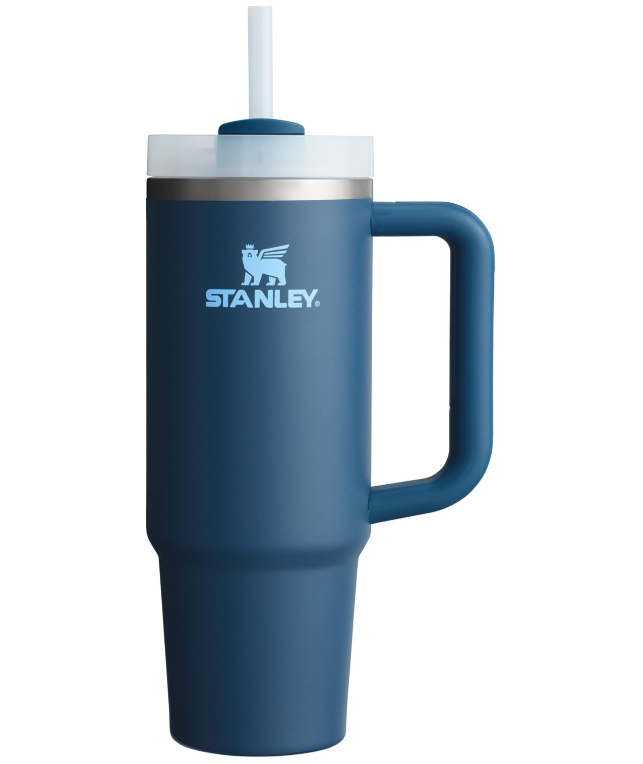 Stanley Quencher H2.0 Tumbler with Handle and Straw 30 oz | Flowstate 3-Position Lid | Cup Holder Compatible for Travel | Insulated Stainless Steel Cup | BPA-Free | Rose Quartz 2.0