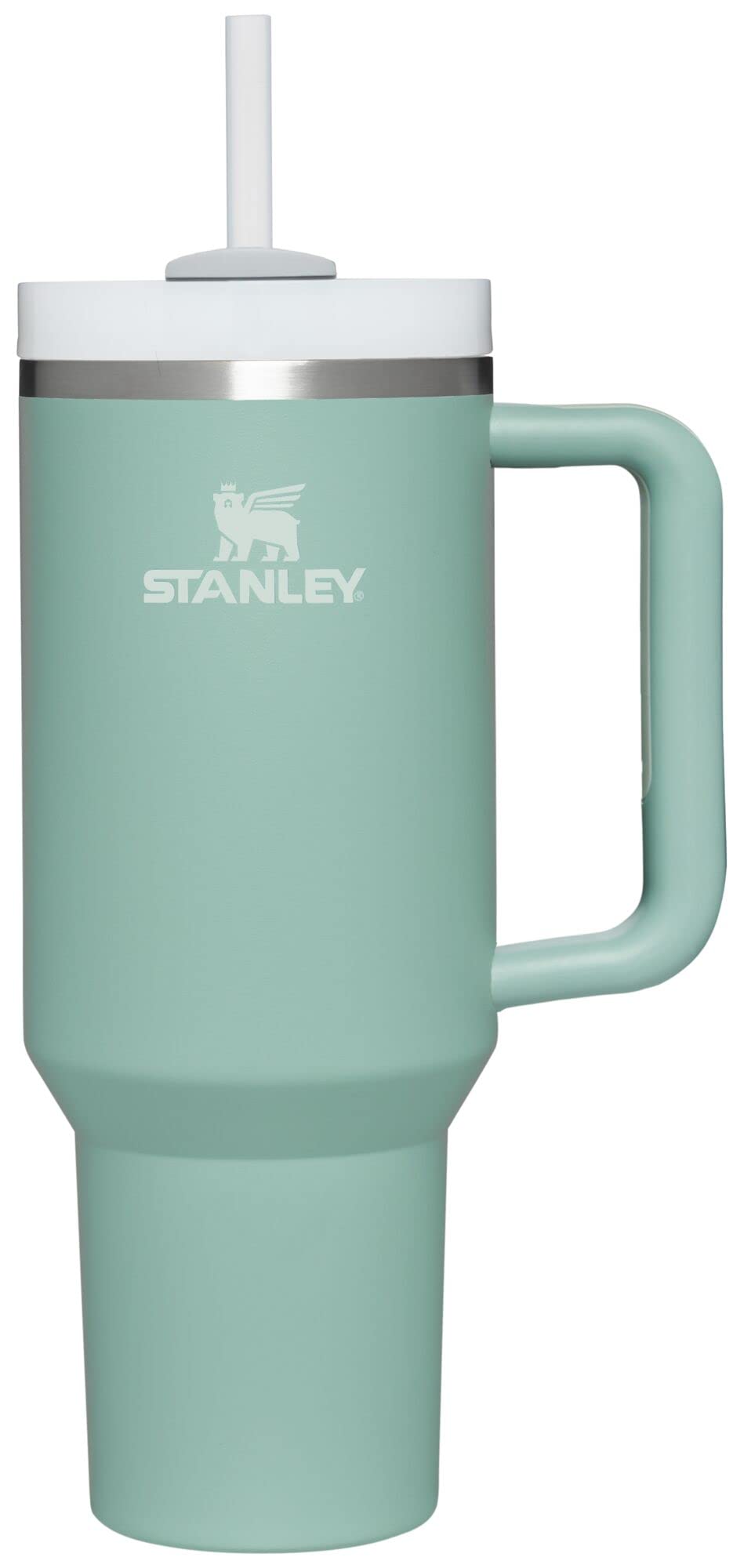 Stanley Quencher H2.0 Tumbler with Handle and Straw 30 oz | Flowstate 3-Position Lid | Cup Holder Compatible for Travel | Insulated Stainless Steel Cup | BPA-Free | Rose Quartz 2.0