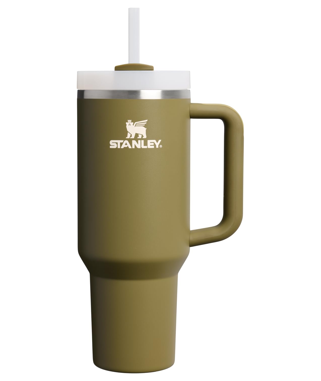 Stanley Quencher H2.0 Tumbler with Handle and Straw 30 oz | Flowstate 3-Position Lid | Cup Holder Compatible for Travel | Insulated Stainless Steel Cup | BPA-Free | Rose Quartz 2.0