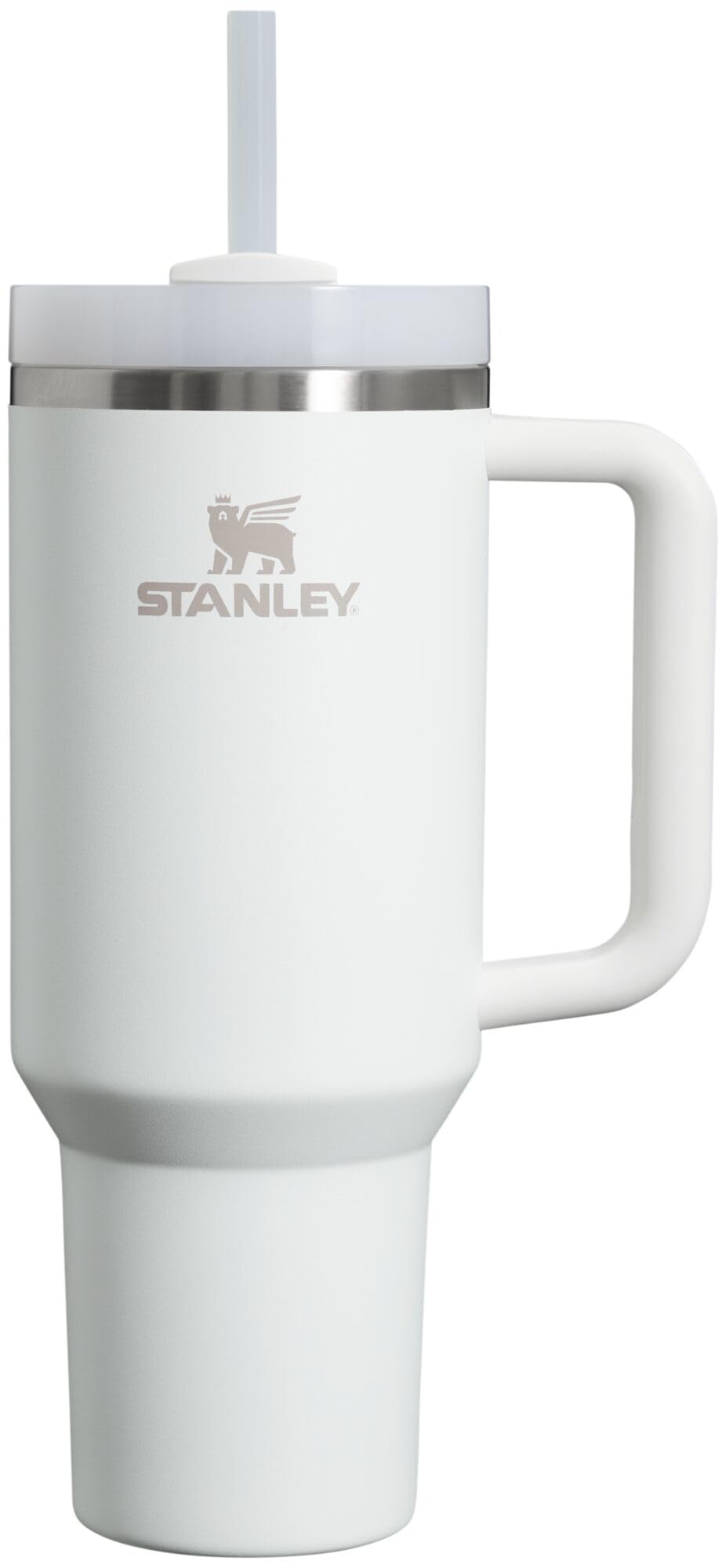 Stanley Quencher H2.0 Tumbler with Handle and Straw 30 oz | Flowstate 3-Position Lid | Cup Holder Compatible for Travel | Insulated Stainless Steel Cup | BPA-Free | Rose Quartz 2.0