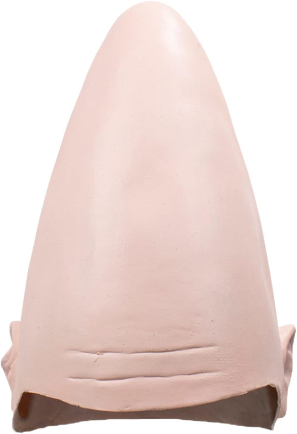 Perruque en forme d'œuf, crâne chauve et épais, style extraterrestre, pour déguisement, cosplay ou Halloween. 