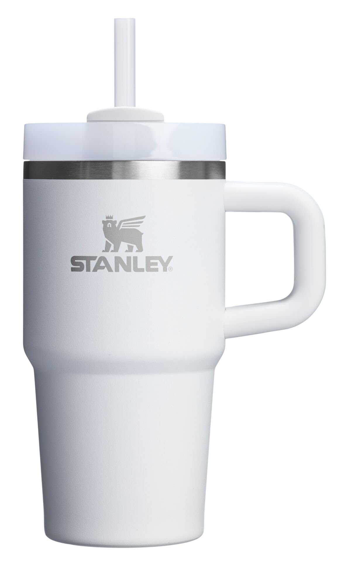 Stanley Quencher H2.0 Tumbler with Handle and Straw 30 oz | Flowstate 3-Position Lid | Cup Holder Compatible for Travel | Insulated Stainless Steel Cup | BPA-Free | Rose Quartz 2.0
