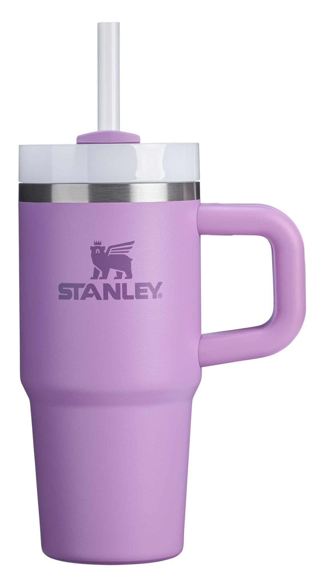 Stanley Quencher H2.0 Tumbler with Handle and Straw 30 oz | Flowstate 3-Position Lid | Cup Holder Compatible for Travel | Insulated Stainless Steel Cup | BPA-Free | Rose Quartz 2.0