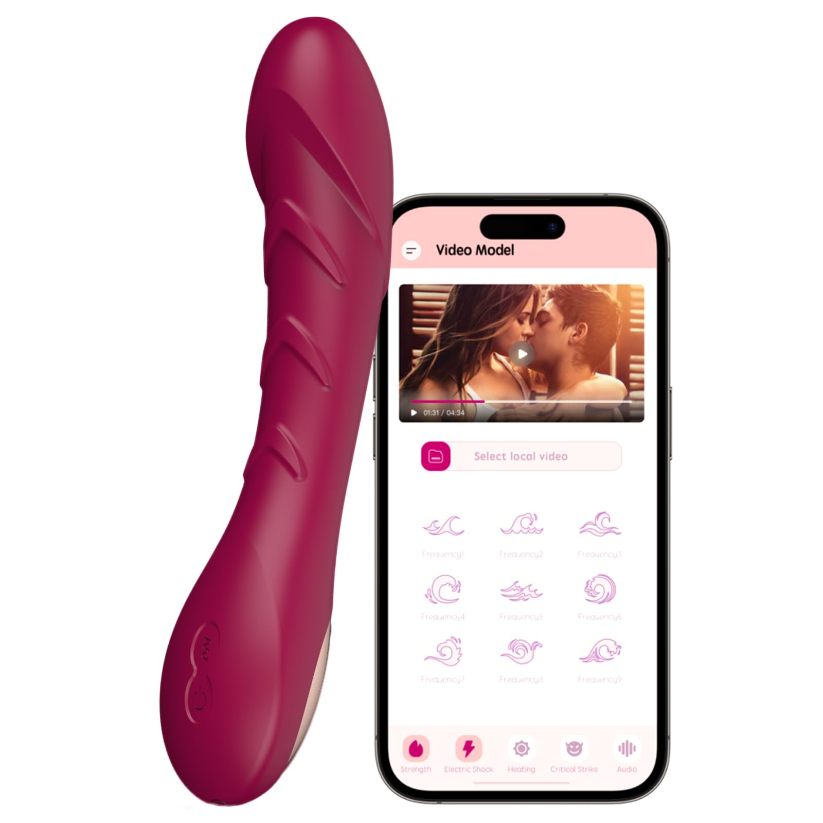 G-Spot Vibrator Sex Toys for Women, Realistic Dildo with 12 Powerful Modes,XOPLAY Clitoral Stimulation Anal Vibrator,Waterproof (IPX7) Rechargeable High-Frequency Silent Adult Toy Couples Sex Toy Game