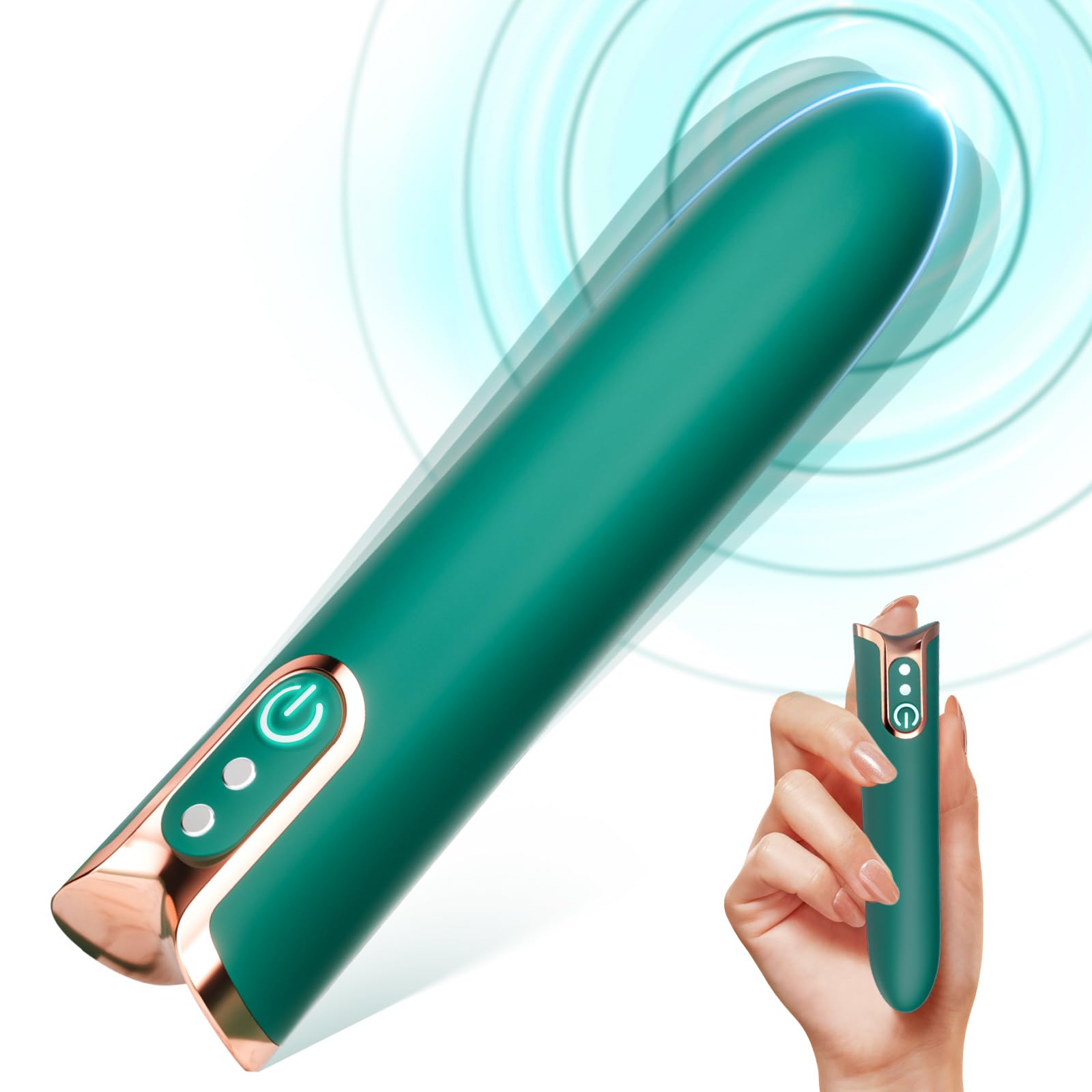 Adult Sex Toys for Women Bullet Vibrator - Clitoral G spot Sex Stimulation with 10 Vibrating Modes, Rechargeable Mini Finger Vibrator Female Sex Toys Vibrators for Couple Adult Toys & Games