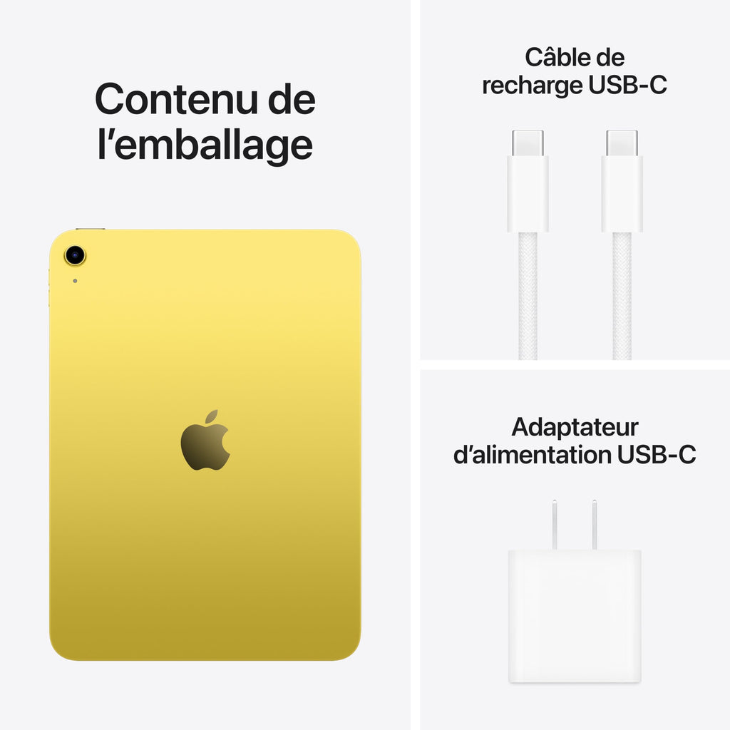 Apple iPad with A16 chip: 11-inch Liquid Retina Display, 128 GB, Wi-Fi 6, 12MP Front/12MP Back Camera, Touch ID, All-Day Battery Life — Silver