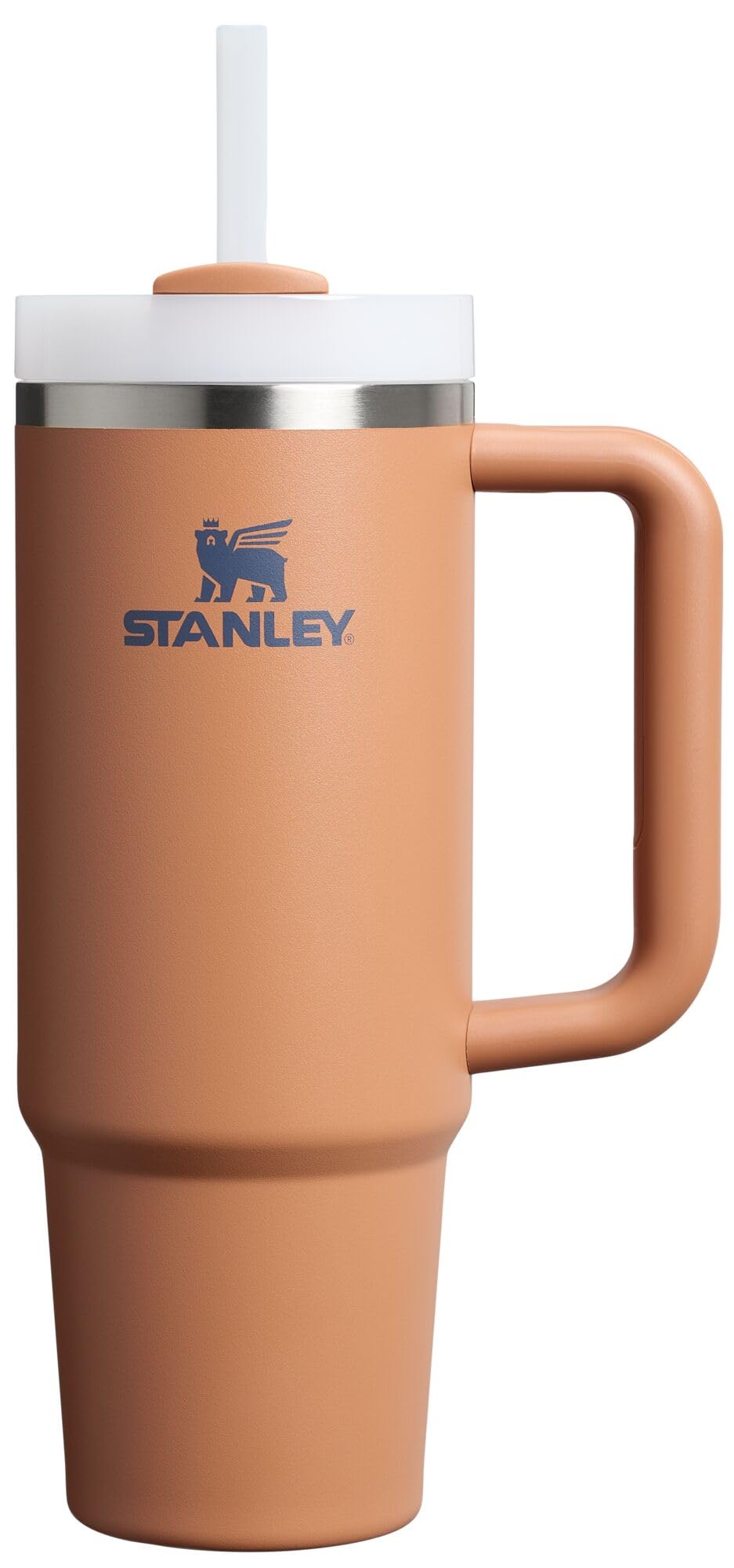 Stanley Quencher H2.0 Tumbler with Handle and Straw 30 oz | Flowstate 3-Position Lid | Cup Holder Compatible for Travel | Insulated Stainless Steel Cup | BPA-Free | Rose Quartz 2.0