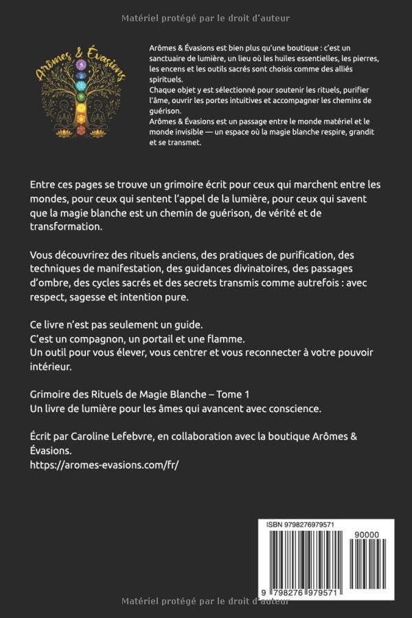 Grimoire des Rituels de Magie Blanche Tome 1