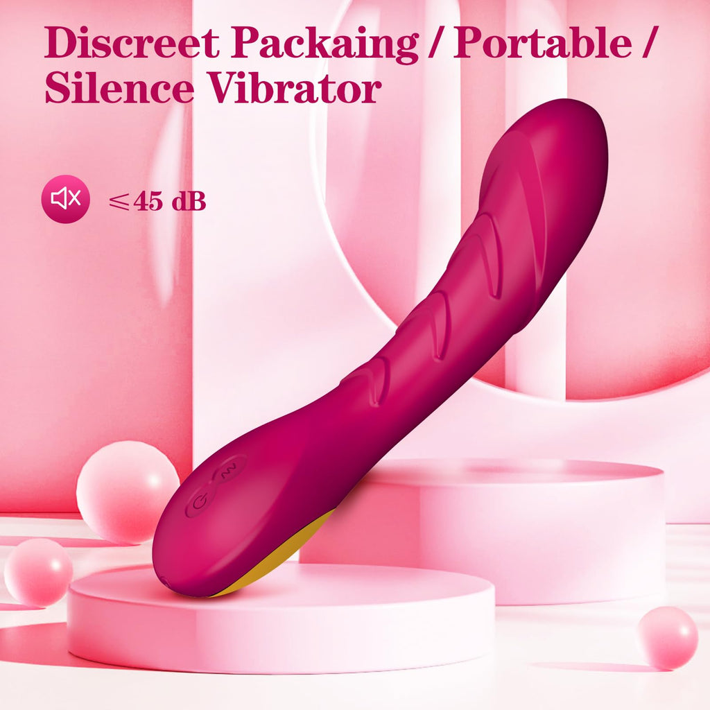 G-Spot Vibrator Sex Toys for Women, Realistic Dildo with 12 Powerful Modes,XOPLAY Clitoral Stimulation Anal Vibrator,Waterproof (IPX7) Rechargeable High-Frequency Silent Adult Toy Couples Sex Toy Game