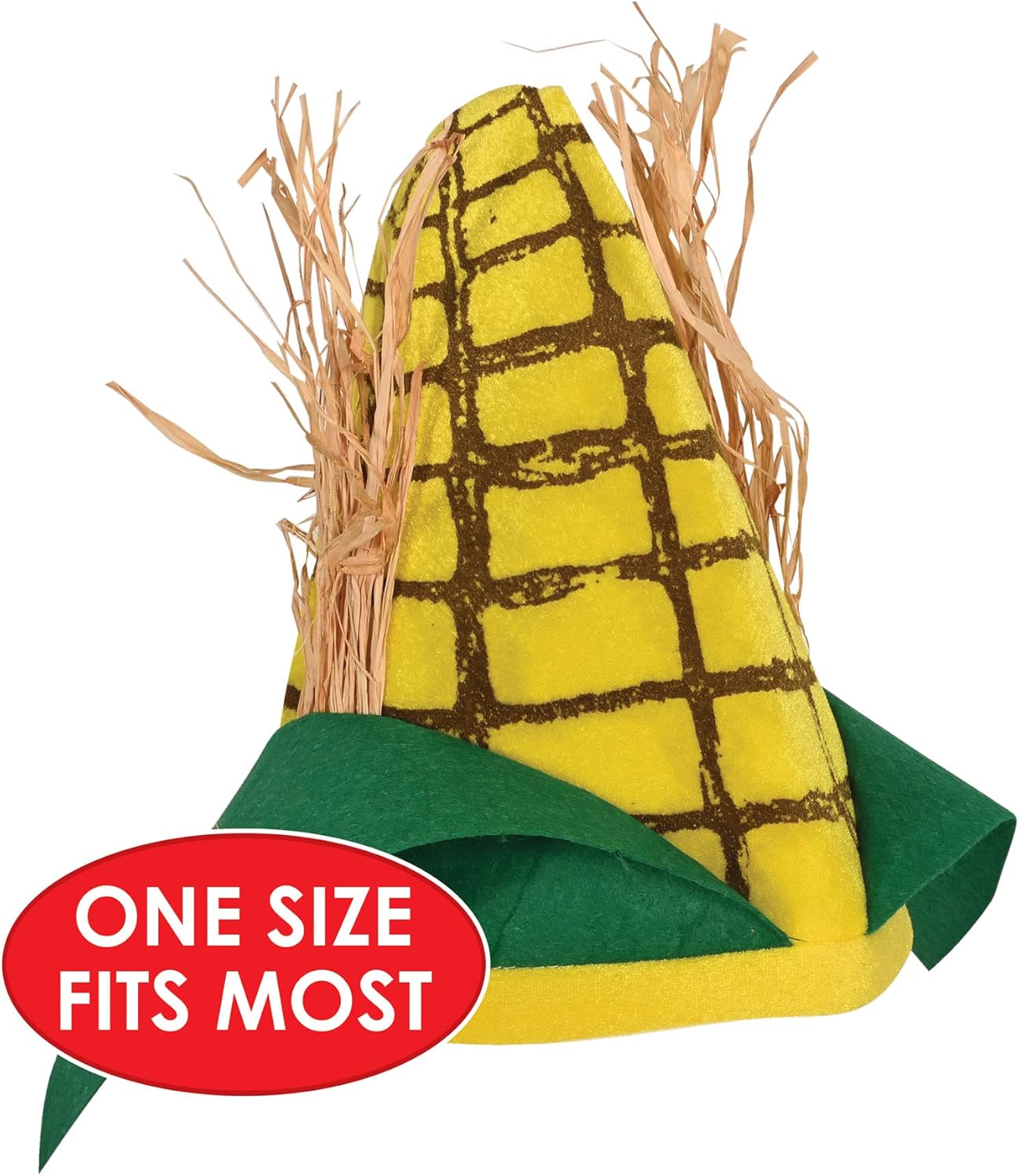 Beistle Plush Corn Cob Hat