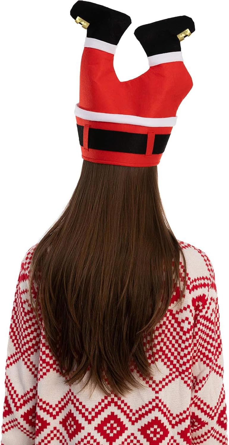 JOYIN Christmas Hat for Women Men, Funny for Cute and Festive Party Dress Up Celebrations, Decorations, Costume Accessories