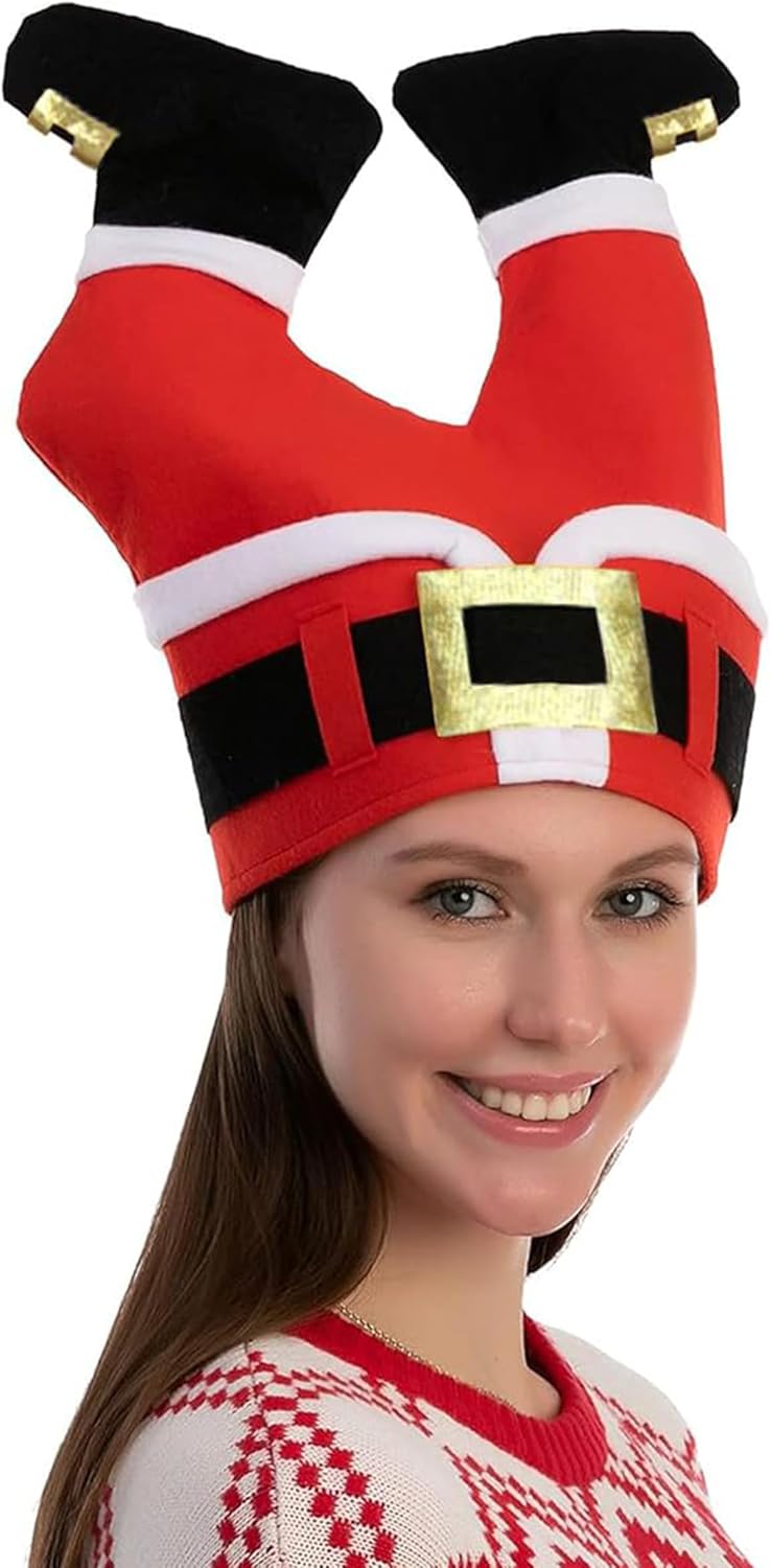 JOYIN Christmas Hat for Women Men, Funny for Cute and Festive Party Dress Up Celebrations, Decorations, Costume Accessories