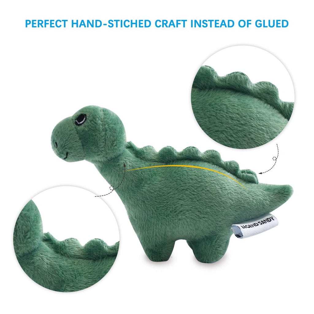 LEGEND SANDY Tough Dog Toys, Stuffed Chew Large Dog Toys to Keep Them Busy, Interactive Squeaky Tug of War Doggie Toy, Crinkle Blue Octopus