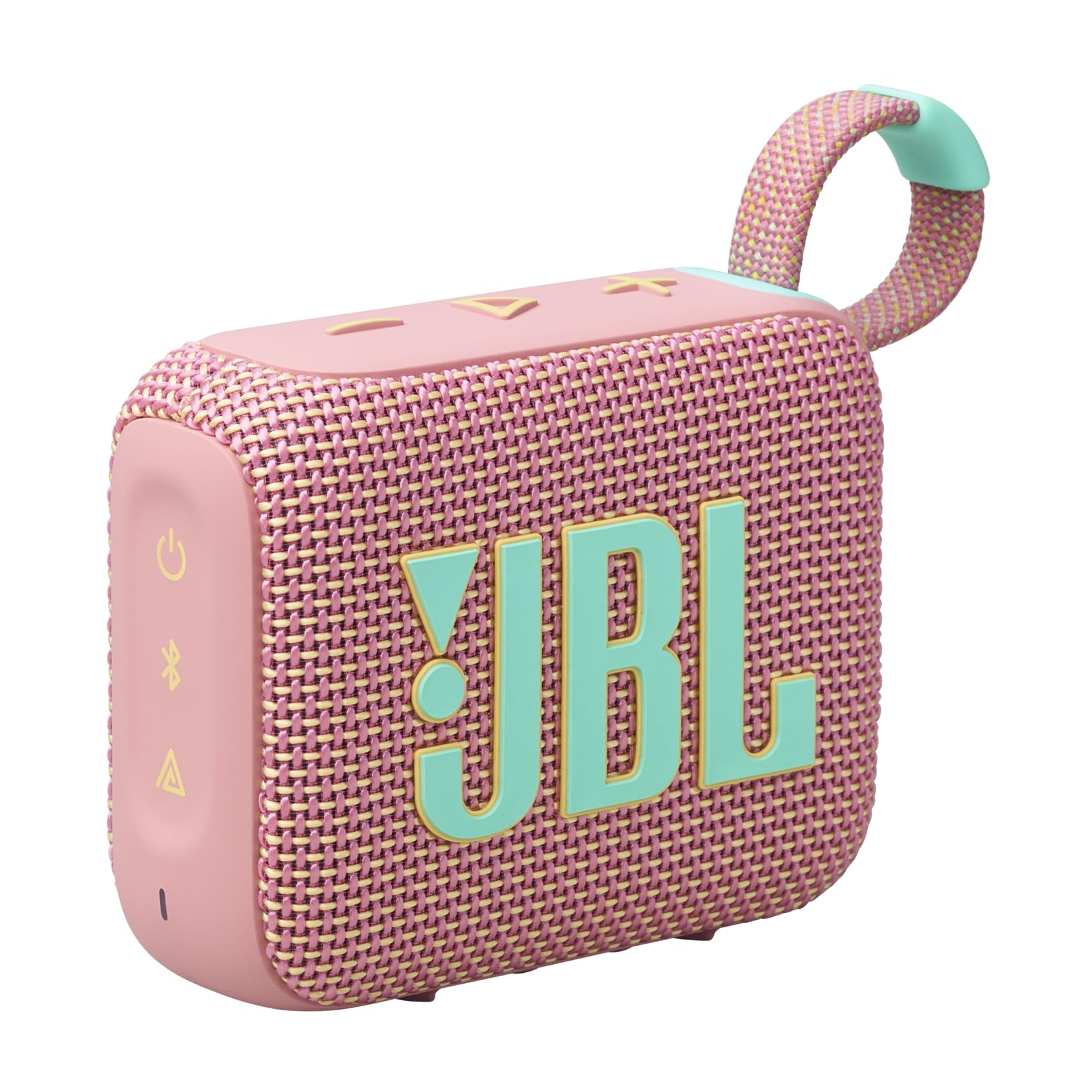 JBL Go 4 - Ultra-Portable, Waterproof and Dustproof Bluetooth Speaker, 7-Hour Built-in Battery, Made in Part with Recycled Materials (Black)