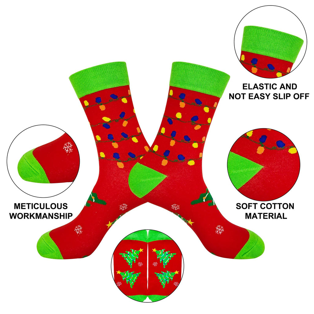 Christmas Beanie Winter Hat, Holiday Funny Xmas Gifts for Men Women Teens