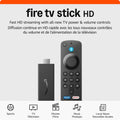 Amazon Fire TV Stick HD (newest model), free and live TV, Alexa Voice Remote, smart home controls, HD streaming