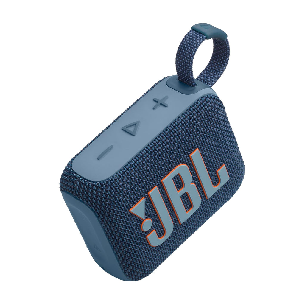 JBL Go 4 - Ultra-Portable, Waterproof and Dustproof Bluetooth Speaker, 7-Hour Built-in Battery, Made in Part with Recycled Materials (Black)