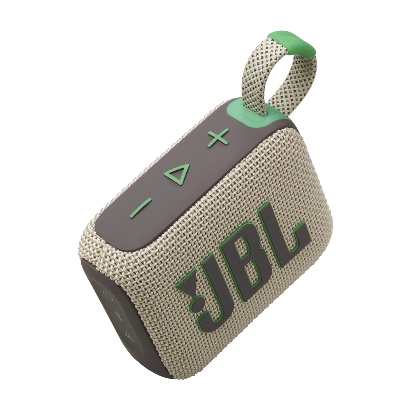 JBL Go 4 - Ultra-Portable, Waterproof and Dustproof Bluetooth Speaker, 7-Hour Built-in Battery, Made in Part with Recycled Materials (Black)