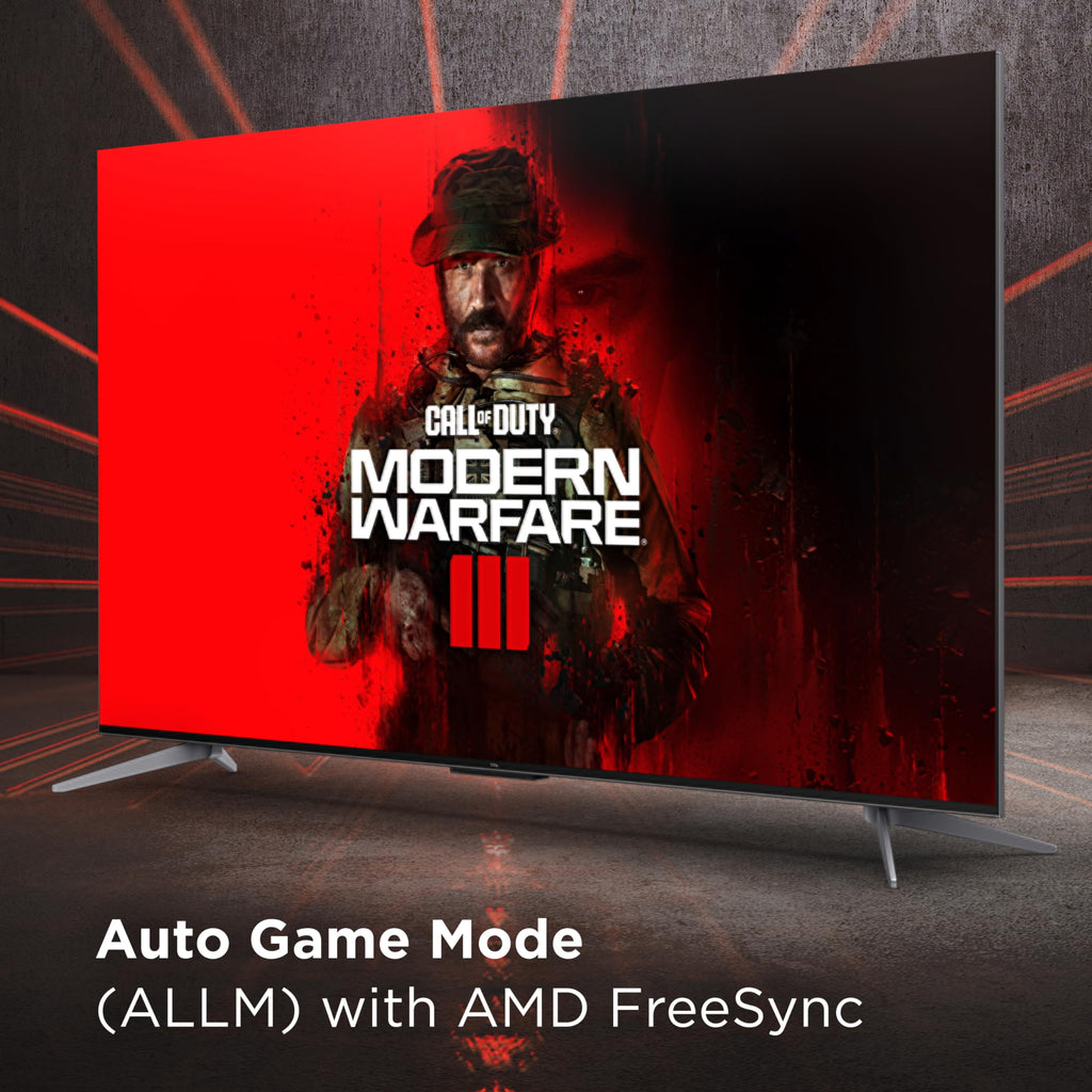 TCL 65-Inch Q6 QLED 4K UHD Smart TV with Fire TV (65Q651F, 2025 Model) Dolby Vision, HDR PRO+, Dolby Atmos, Alexa Built-in with Voice Remote, Apple AirPlay 2 Compatibility, Streaming Television