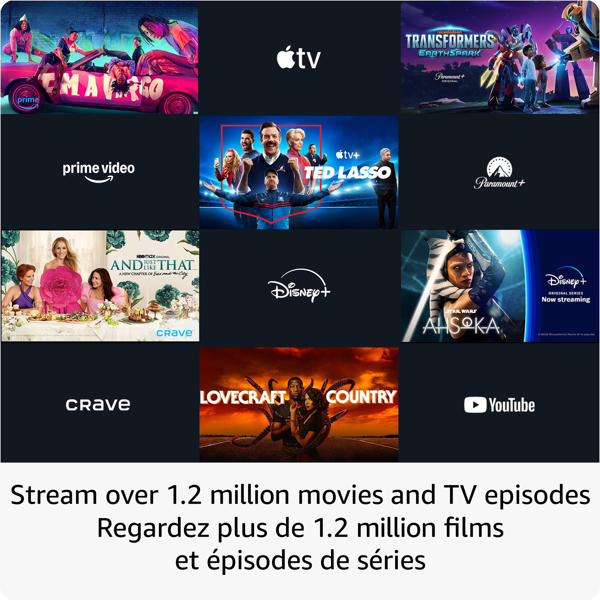 Amazon Fire TV Stick 4K Max (newest model), streaming device, supports Wi-Fi 6E, free & live TV without cable or satellite