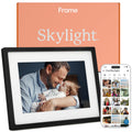 Skylight Frame – WiFi Digital Picture Frame Customer Support, Touch Screen Digital Photo Frame with Easy Setup, Photo Gifts for Parents and Grandparents - 10 Inch Black