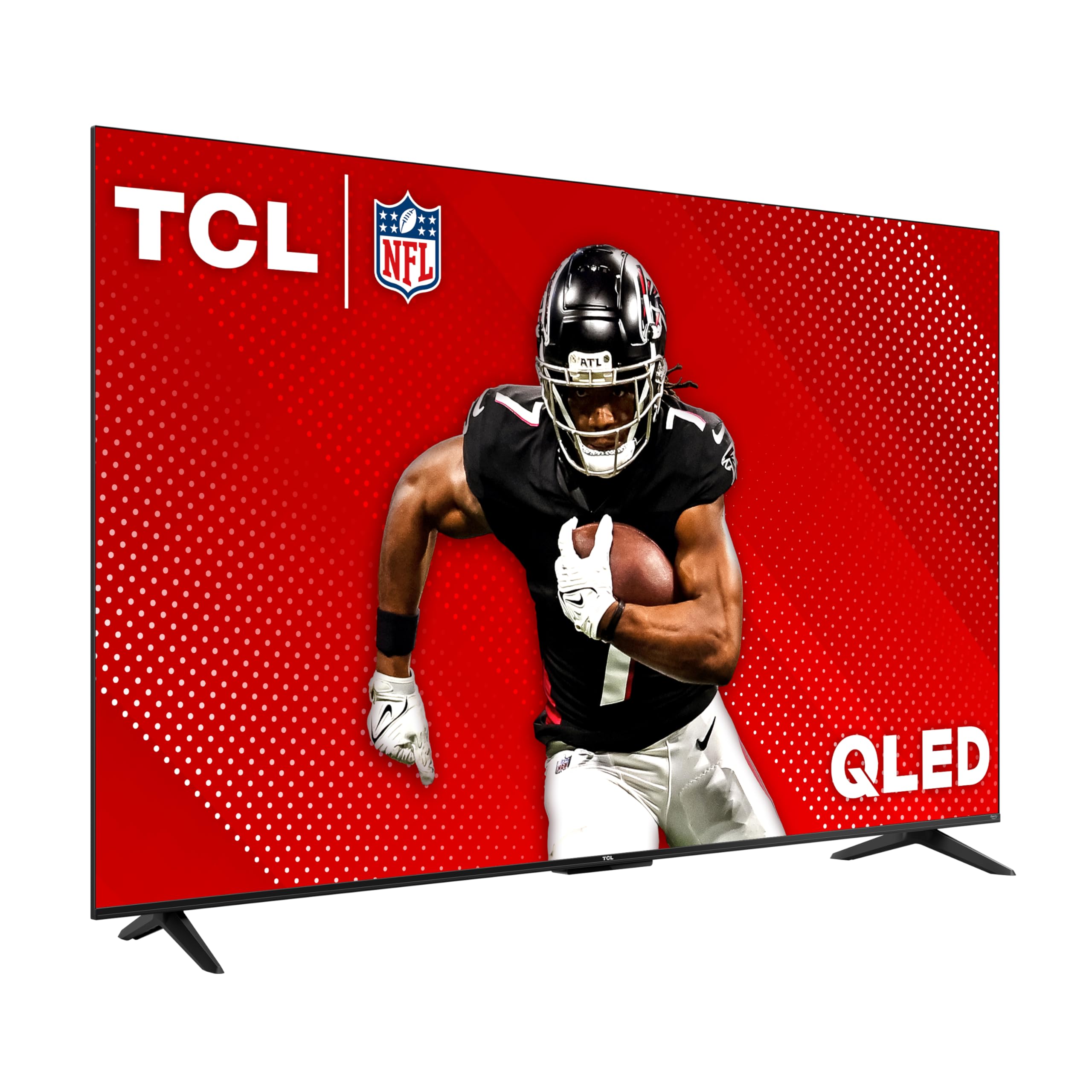 TCL 65-Inch Q6 QLED 4K UHD Smart TV with Fire TV (65Q651F, 2025 Model) Dolby Vision, HDR PRO+, Dolby Atmos, Alexa Built-in with Voice Remote, Apple AirPlay 2 Compatibility, Streaming Television