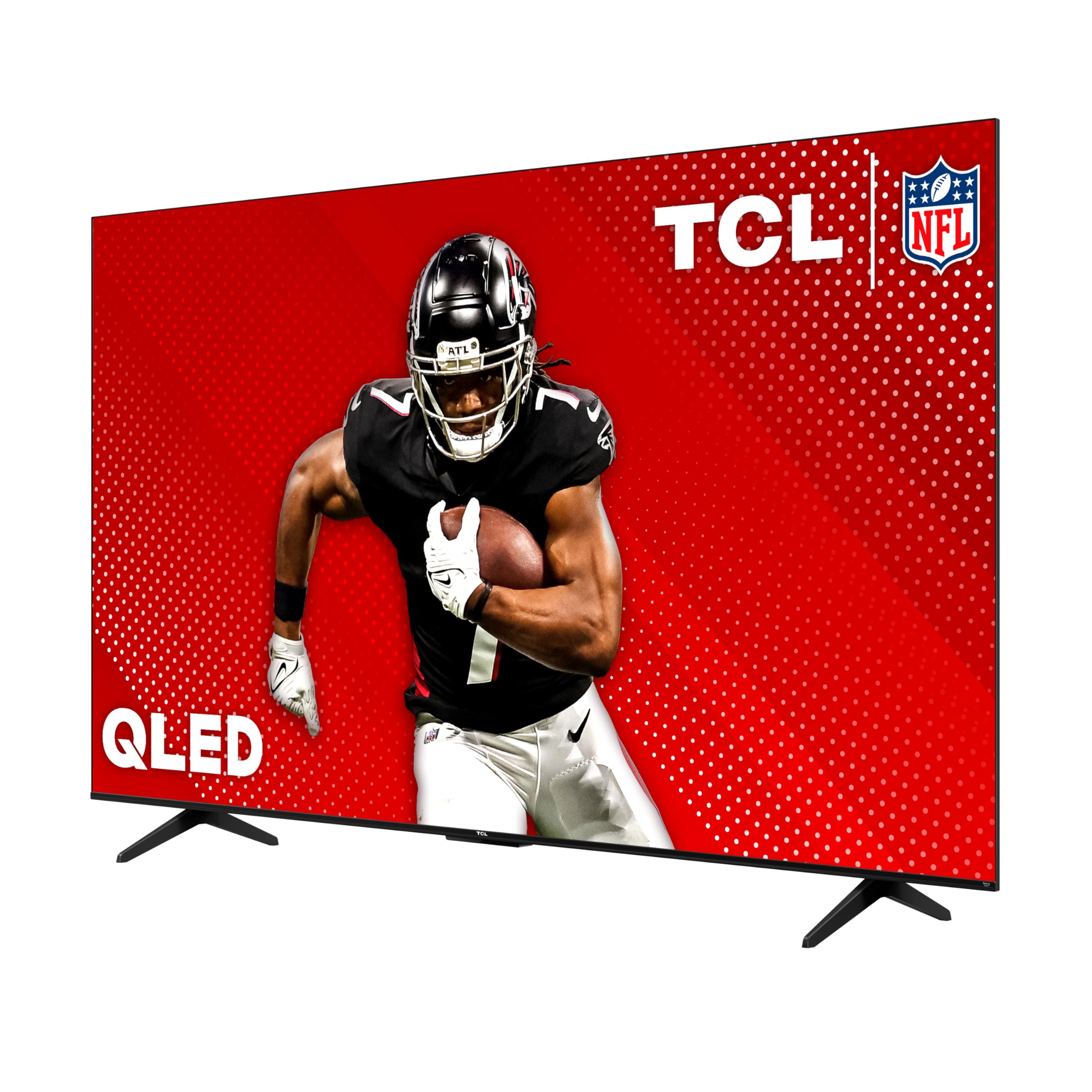 TCL 65-Inch Q6 QLED 4K UHD Smart TV with Fire TV (65Q651F, 2025 Model) Dolby Vision, HDR PRO+, Dolby Atmos, Alexa Built-in with Voice Remote, Apple AirPlay 2 Compatibility, Streaming Television