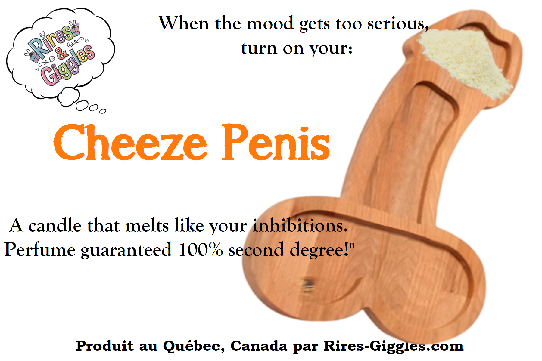 Humorous Labels - For Candle - French or English